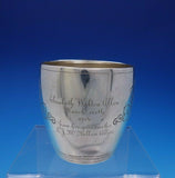 Tiffany and Co Sterling Silver Child's Set 4pc w/ Acid Etched Love Birds (#3709)