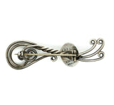 George Shiebler Sterling Pin with Moonstone #1773 (#J5429)