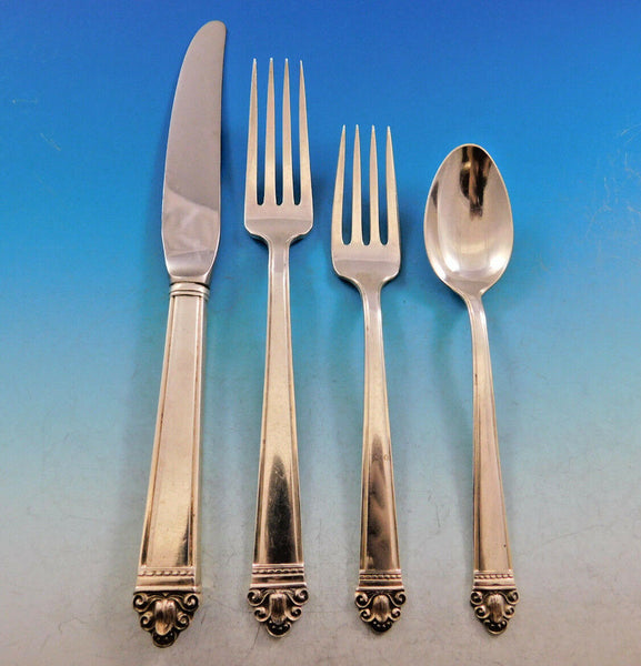 Juliana by Watson Sterling Silver Flatware Set for 8 Service 34 Pieces