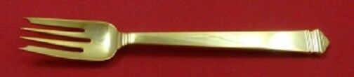 Hampton Vermeil By Tiffany and Co. Sterling Silver Salad Fork 6 7/8"