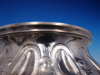 French Silver Footed Bowl with Figural Handles and Applied Ribbons (#4219)