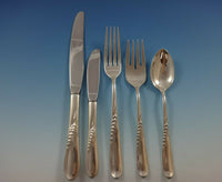 Silver Wheat by Reed & Barton Sterling Silver Flatware Set Service 45 Pieces