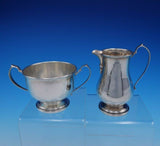 George II by Frank Whiting Sterling Silver and Wood Demitasse Set 3pc (#3323)