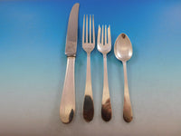 Salem by Tiffany & Co Sterling Silver Flatware Set for 12 Service 77 pcs Dinner