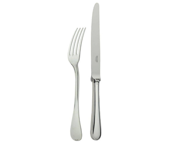 Dampierre by Ercuis Silverplate Flatware Set 8 Dinner Service 34 Pcs French New