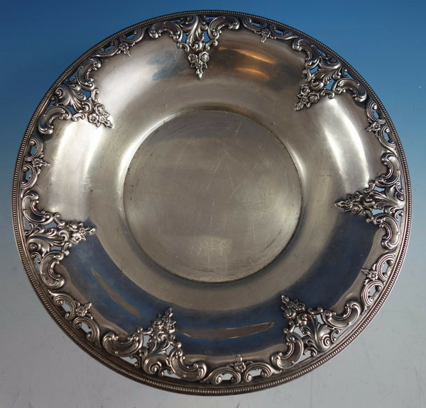 Grande Baroque by Wallace Sterling Silver Bowl Shallow #4850-9 (#1565) Serving