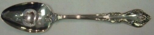 Masterpiece by International Sterling Silver Serving Spoon Pierced Original