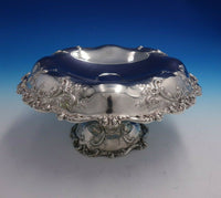 Dominick and Haff Sterling Silver Compote Pair Raised Hand Chased c.1903 (#4800)