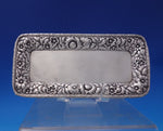 Baltimore Rose by Schofield Sterling Silver Pen Tray #10 6 1/4" x 2 7/8" (#7229)