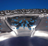 Chrysanthemum by Tiffany and Co Sterling Silver Bread Dish Pierced BC (#4937)