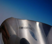Atkin Bros English Sterling Silver Gravy Boat / Sauce Boat Circa 1963 (#3685)