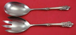 Grande Baroque by Wallace Sterling Silver Salad Serving Set HHWS 2-Piece 11 1/2"