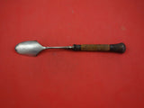 Antler Handle by Various Maker Cheese Scoop Large w/sterling Ferrule 11 "