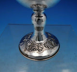 Judaica by Unknown Sterling Silver Water Goblet w/ Gold Washed Interior (#6783)