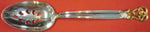 Celtic Weave Gold by Towle Sterling Silver Serving Spoon Pierced 9-Hole Original