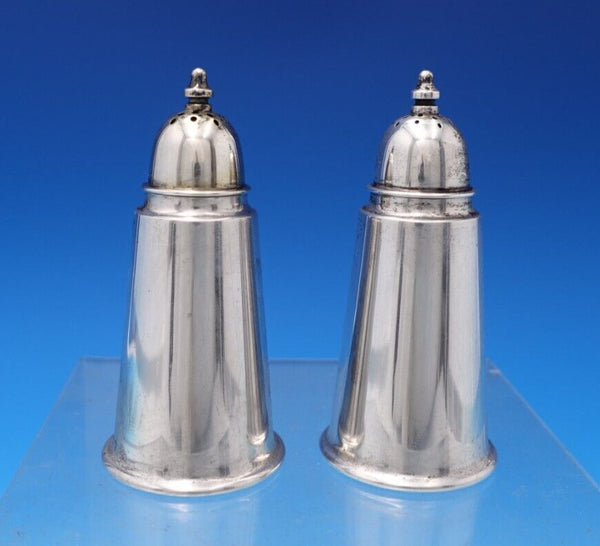 Grand Colonial by Wallace Sterling Silver Salt Pepper Shaker Set 2pc (#7542)