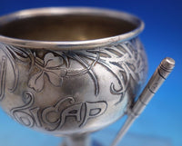 Frank Whiting Sterling Silver Golf Trophy Acid Etched with Clover #6480 (#7022)