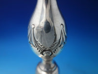 Rose by Unknown Sterling Silver Candlestick Pair 12 1/2" Vintage (#6148)