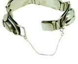 Sterling Georg Jensen USA #105 Bracelet with Applied Leaves (#J4753)