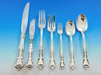 Alencon Lace by Gorham Sterling Silver Flatware Set for 8 Service 67 pieces