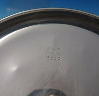 B and M Sterling Silver Bank Bell Shape #3500 6" x 4 3/4" c.1960 (#5394)