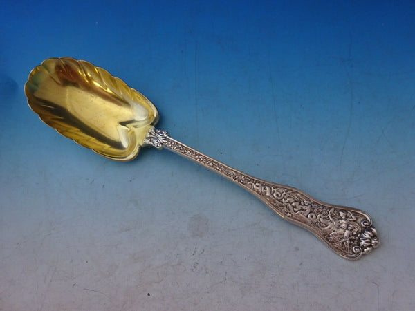 Olympian by Tiffany and Co Sterling Silver Berry Spoon GW Scalloped 8 5/8"