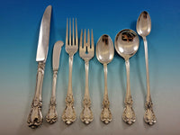 Old Master by Towle Sterling Silver Flatware Set for 8 Service 59 Pieces L Mono