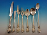 Old Master by Towle Sterling Silver Flatware Set for 8 Service 59 Pieces L Mono