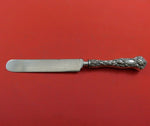 Bridal Rose by Alvin Sterling Silver Regular Knife with Blunt Silverplate 8 1/2"