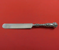 Bridal Rose by Alvin Sterling Silver Regular Knife with Blunt Silverplate 8 1/2"