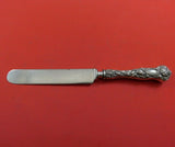 Bridal Rose by Alvin Sterling Silver Regular Knife with Blunt Silverplate 8 1/2"