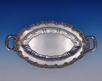 Chrysanthemum by Tiffany and Co Sterling Silver Tray Oval #5931/1818 (#3132)