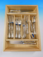 Royal by Puiforcat France Sterling Silver Flatware Set for 4 Service 20 Pieces