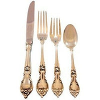 Alexandra by Lunt Sterling Silver Flatware Set for 8 Service 36 pieces