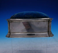 CS Harris and Sons English Sterling Silver Jewelry Box w/Pin Cushion Top (#3870)