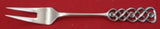 Ringebu by David Andersen Norwegian .830 Silver Cold Cut Fork 2-Tine 8 3/8"