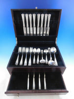 Winthrop by Tiffany Sterling Silver Flatware Set for 8 Service 56 pieces W Mono