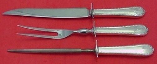 Pine Tree by International Sterling Steak Carving Set 3-pc 9 3/4"