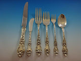 Lily by Frank Whiting Sterling Silver Flatware Service For 8 Set 48 Pieces
