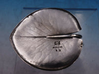 Water Lily by Whiting Sterling Silver Master Salt Dip #58 Lily Pad GW (#6698)