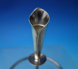 JC Boardmann Silver Co Danish Sterling Silver Candle Holder Pair 3" x 3" (#5892)