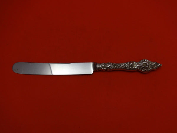 Les Six Fleurs by Reed & Barton Sterling Dinner Knife Blunt Stainless 9 5/8"