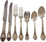 Athenia by Wendell Sterling Silver Flatware Set 8 Service 58 pcs Dinner