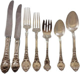 Athenia by Wendell Sterling Silver Flatware Set 8 Service 58 pcs Dinner