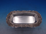 Repousse by Kirk Sterling Silver Covered Butter Dish w/ glass liner (#7316)