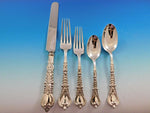 Florentine by Tiffany and Co. Sterling Silver Flatware Set for 12 Service 64 Pcs