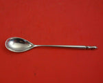 Middle Eastern Sterling Silver Egg Spoon 5" Silverware Heirloom