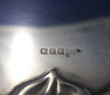 Walker and Hall English Silverplate Salver Tray #53681 1" x 10 1/2" (#5641)