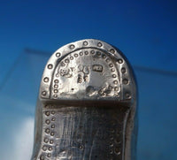 Russian .84 Silver Tobacco Tin Shoe Form with Elk 1 1/2" x 3" 1.9 ozt. (#5354)