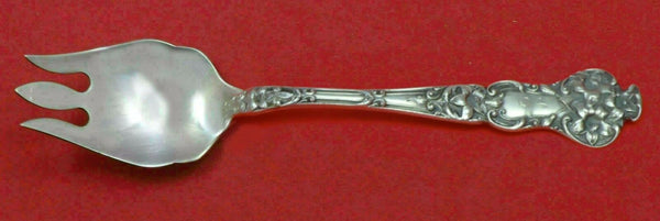 Bridal Flower by Wallace Sterling Silver Cake Ice Cream Spork Custom Made 5 3/4"